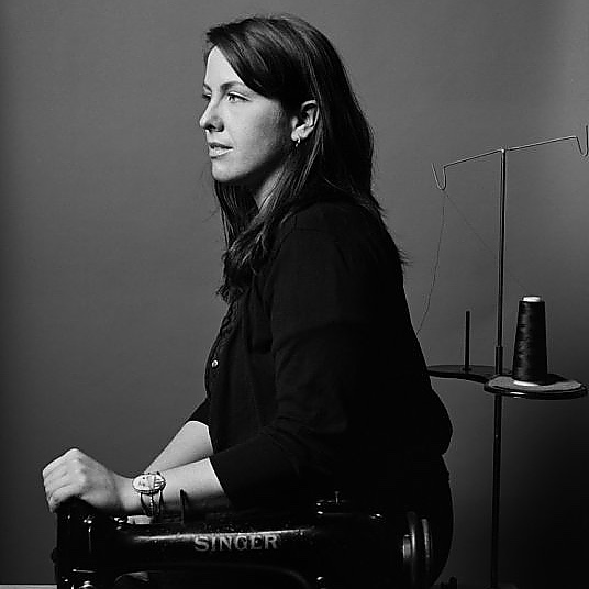 A portrait of Katherine Soucie, 2017 artist in residence at hcma.