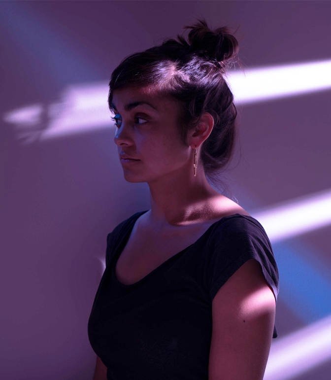 Photo of Roxanne Nesbitt, 2018 Vancouver Artist in Residence.