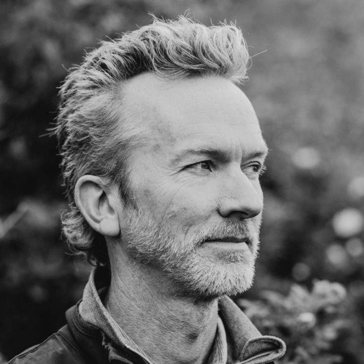 A portrait of David Ellingsen, 2021 Victoria artist in residence at hcma.