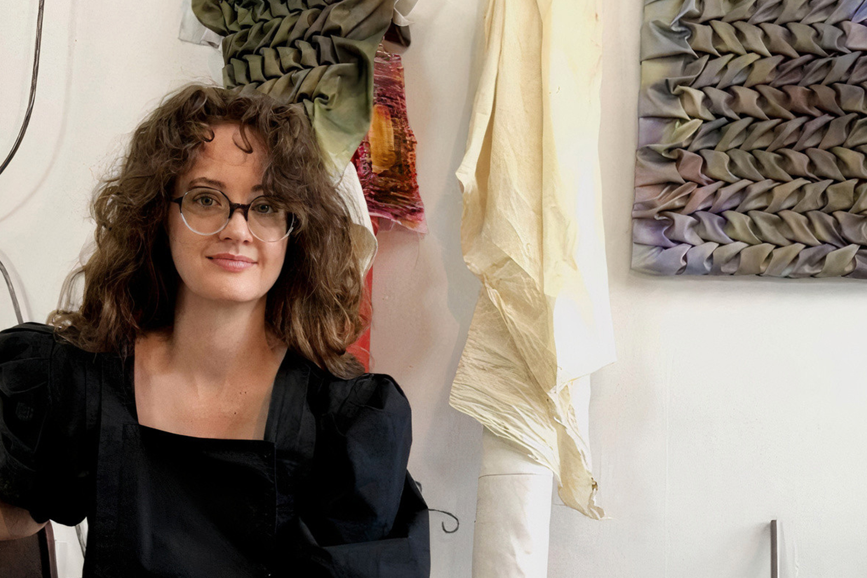 Portrait of Alma Visscher, 2022 Edmonton Artist in Residence.