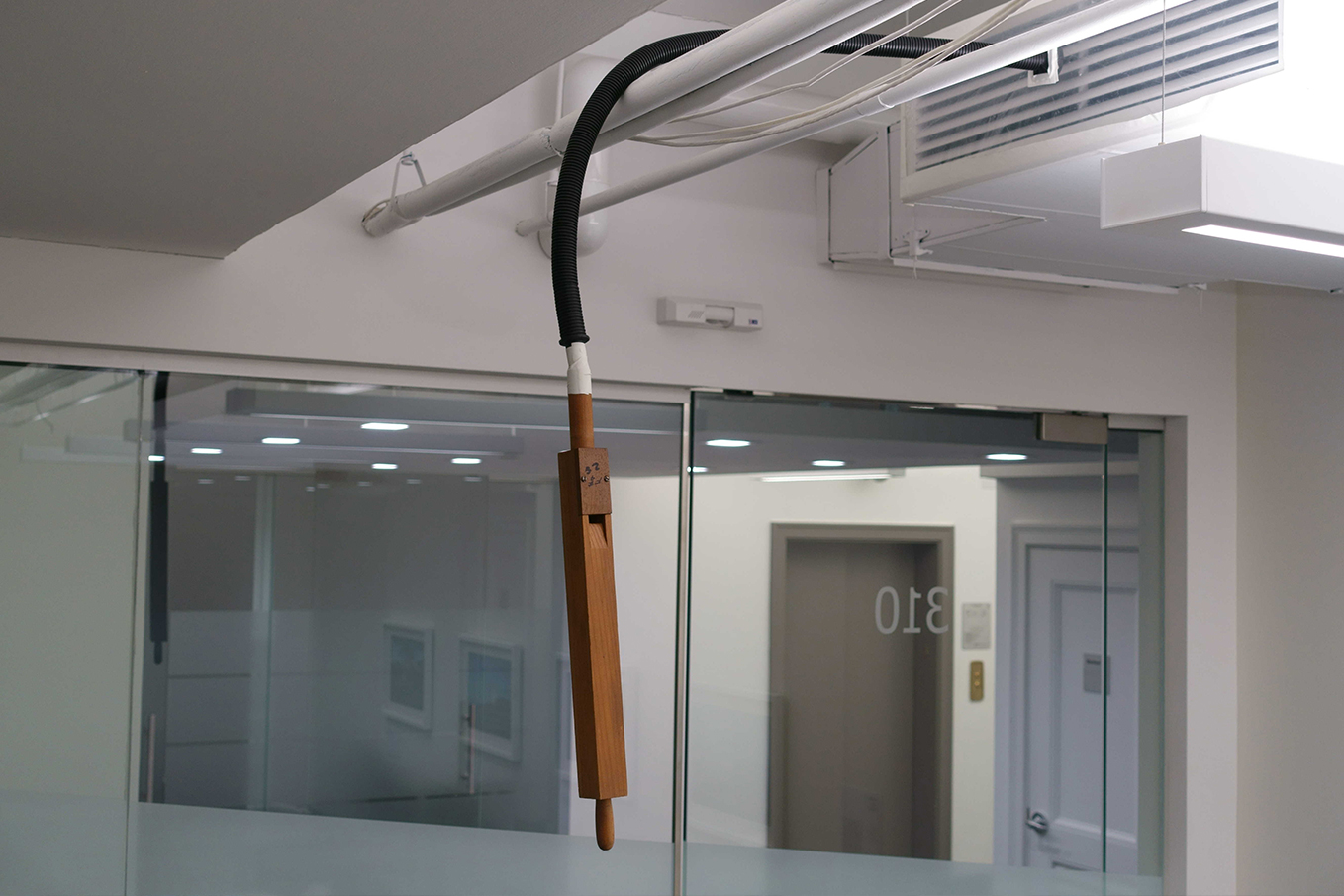 Prototype pipe organ connected to hcma's HVAC system made by George Rahl.