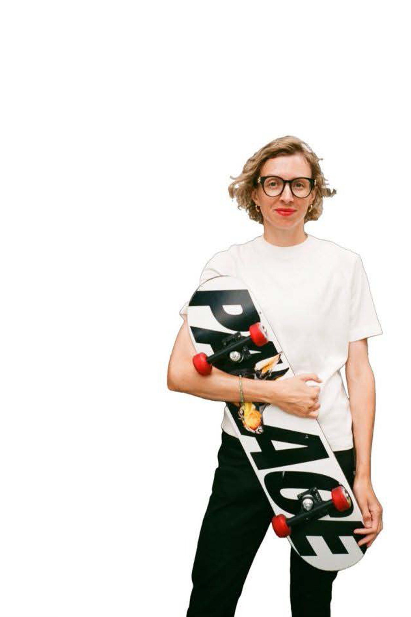 Portrait of 2023 Edmonton Artist in Residence, Lexi Pendzich.