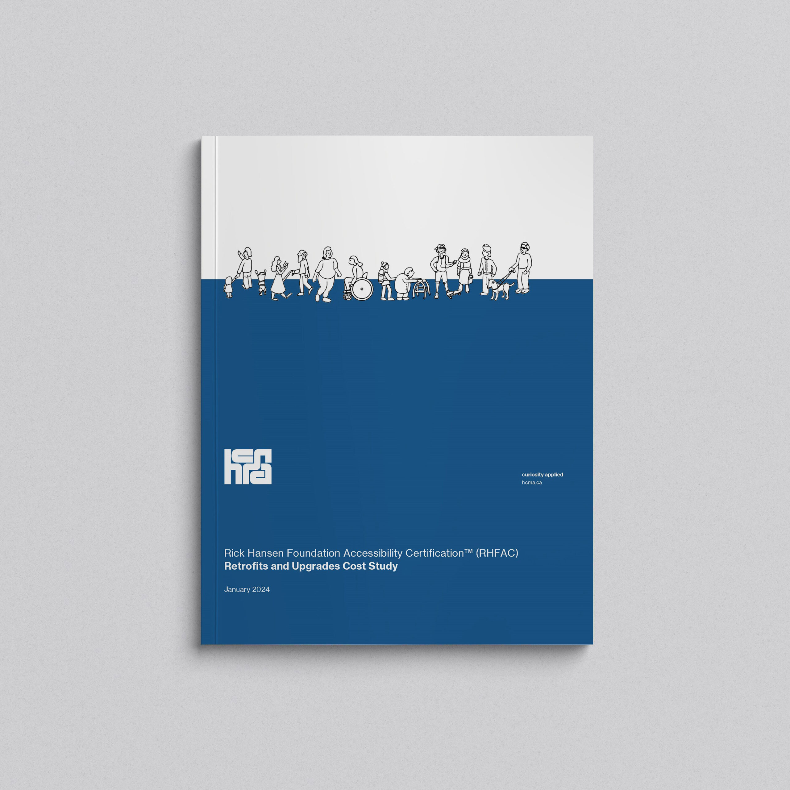 A mockup of the cover of the Retrofits and Upgrades Cost Study.