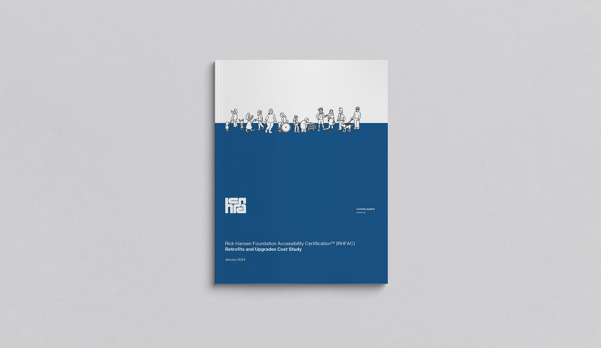 A mockup of the cover of the Retrofits and Upgrades Cost Study.